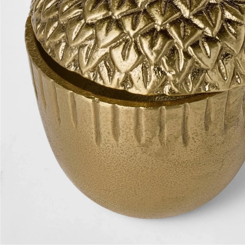 Cast Metal Acorn Canister - Threshold™ designed with Studio McGee